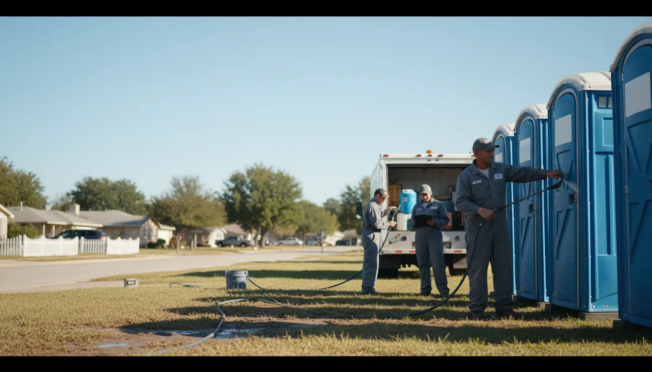 Long-Term Portable Toilet Rental in Gilbert, WV near me